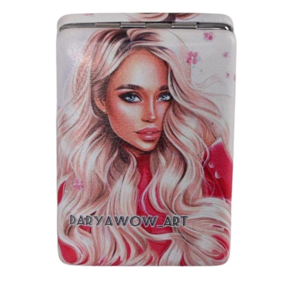 NEW Compact Mirror With Fashion Illustration